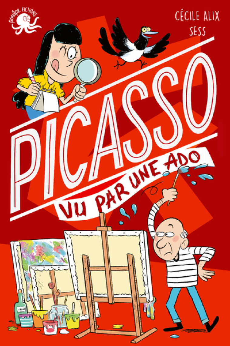 100 % Bio - Picasso vu par une ado - Cécile Alix, Sess Sess, Cécile Alix,  Sess - POULPE FICTIONS