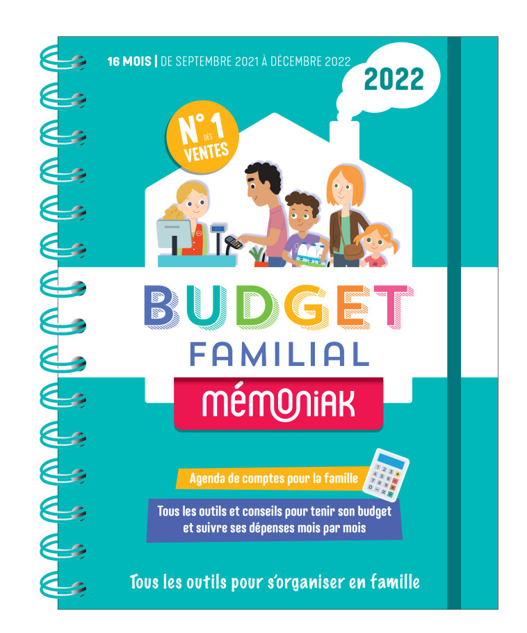 Budget familial Mémoniak 2021-2022 - Editions 365 Editions 365, Nesk Nesk - 365 PARIS