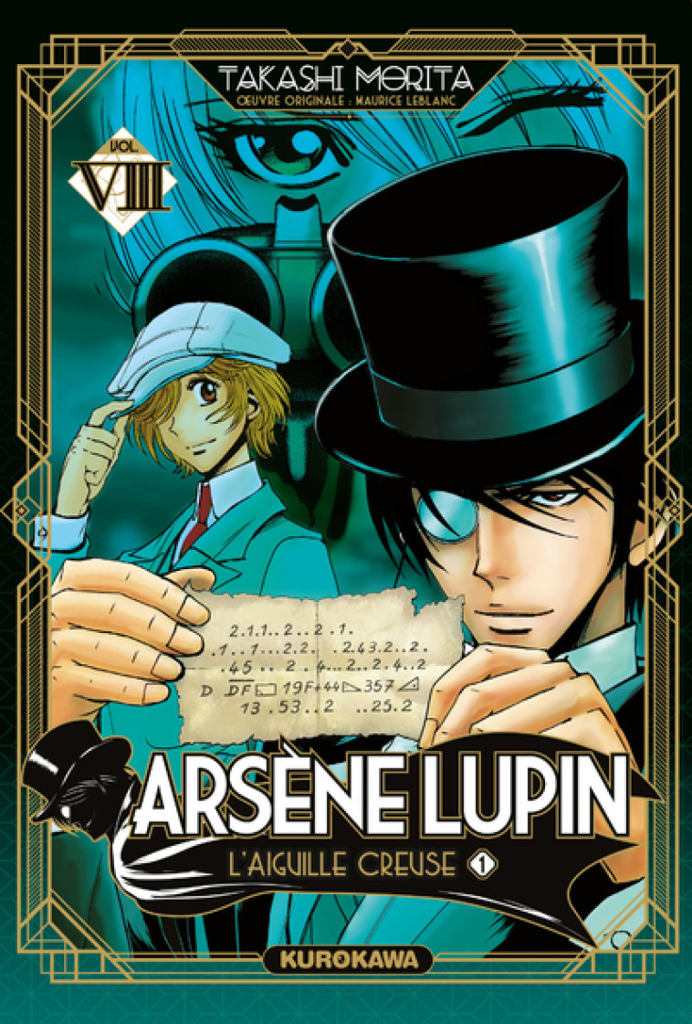 Arsène Lupin - Tome 8 - Maurice Leblanc, Takashi Morita, Fabien Nabhan - KUROKAWA