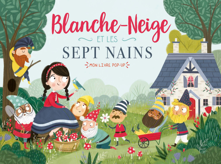 MON LIVRE POP-UP - BLANCHE NEIGE ET LES SEPT NAINS - Collectif Collectif - 1 2 3 SOLEIL