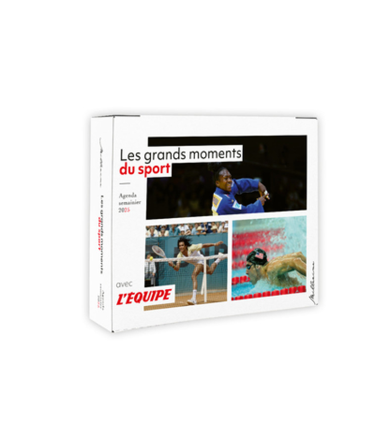 Semainier 2025 - Plus beaux moments de sport. L'Equipe - L'équipe L'équipe,  L'Equipe - MILLESIMA