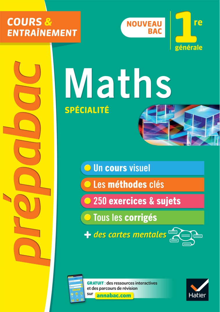 Prépabac Maths 1re générale (spécialité) - Michel Abadie, Annick Meyer, Jean-Dominique Picchiottino, Martine Salmon - HATIER