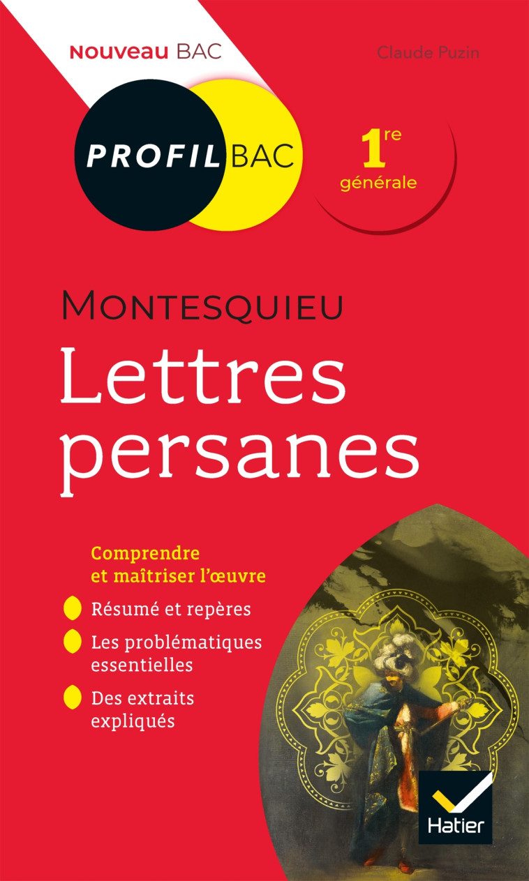 Profil - Montesquieu, Lettres persanes - Claude Puzin - HATIER