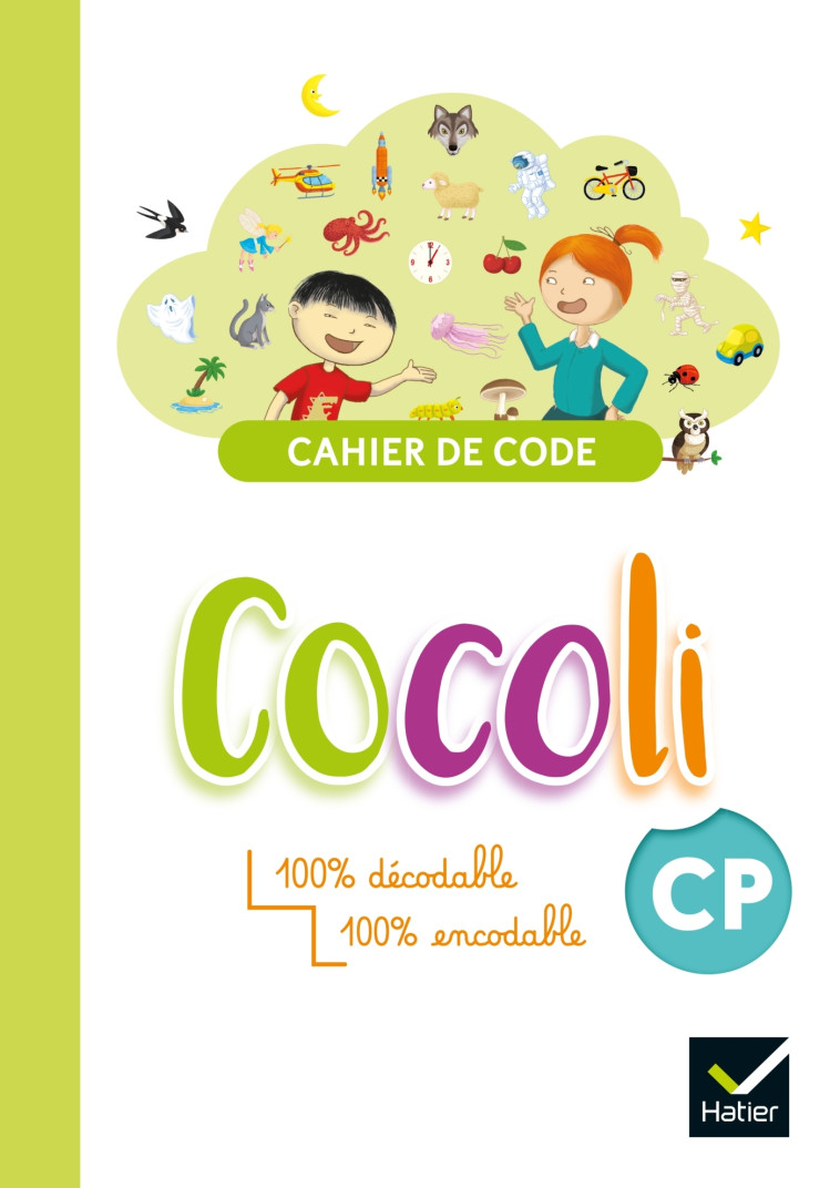 Cocoli - Lecture CP Éd.2020 - Cahier de code élève - Denis Chauvet, Olivier Tertre - HATIER