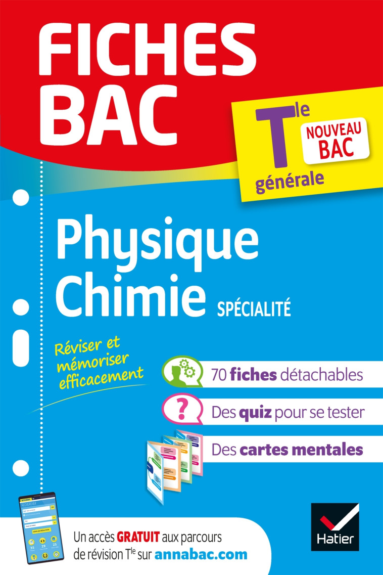 Fiches bac Physique-Chimie Tle (spécialité) - Bac 2024 -   - HATIER