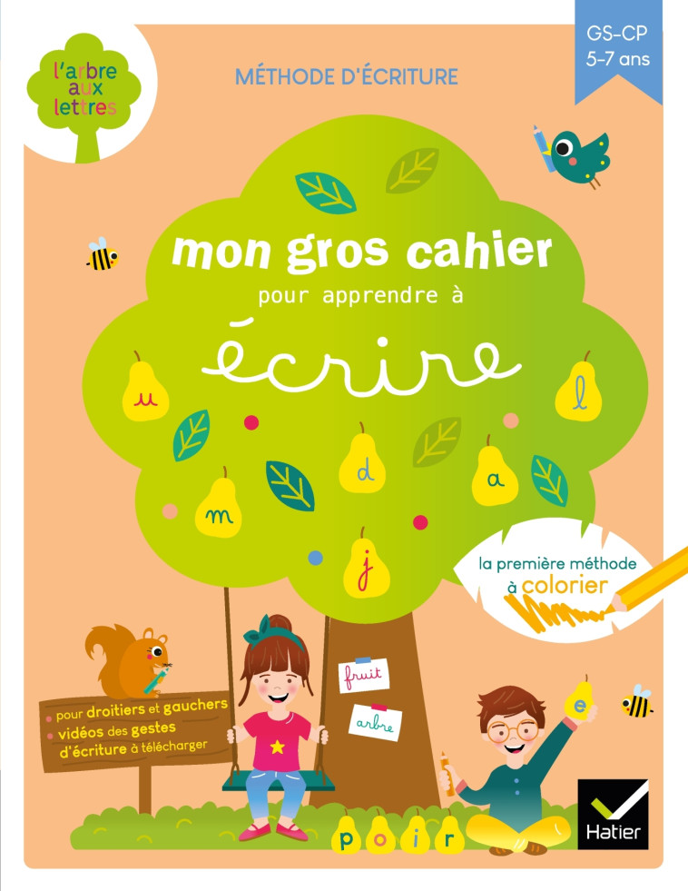 Mon gros cahier pour apprendre à écrire - Isabelle Arnaudon, Marie-Hélène Van Tilbeurgh - HATIER