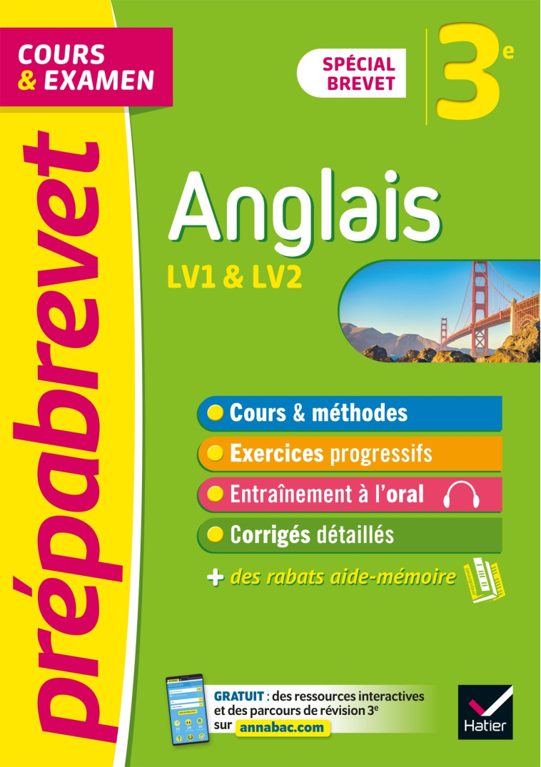 Prépabrevet Anglais 3e - Brevet 2024 - Jeanne-France Bignaux, Wilfrid Rotgé - HATIER