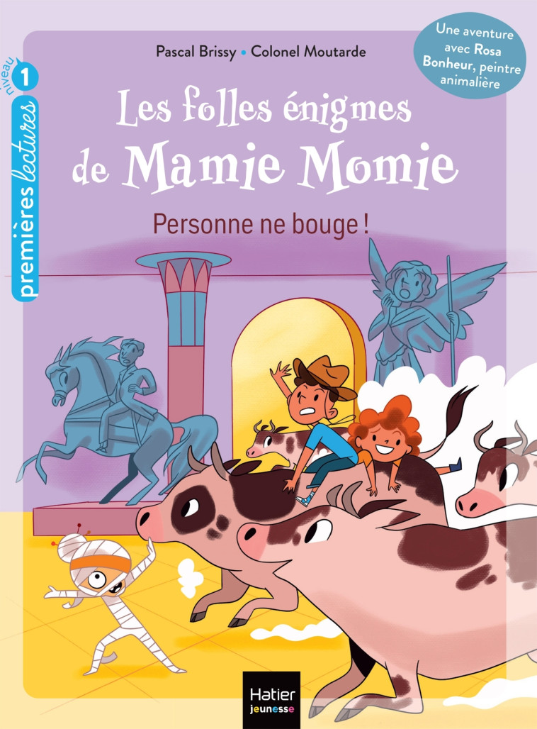 Les folles énigmes de Mamie Momie - Personne ne bouge ! GS/CP 5-6 ans - Pascal Brissy, Colonel Moutarde, Colonel Moutarde Colonel Moutarde - HATIER JEUNESSE