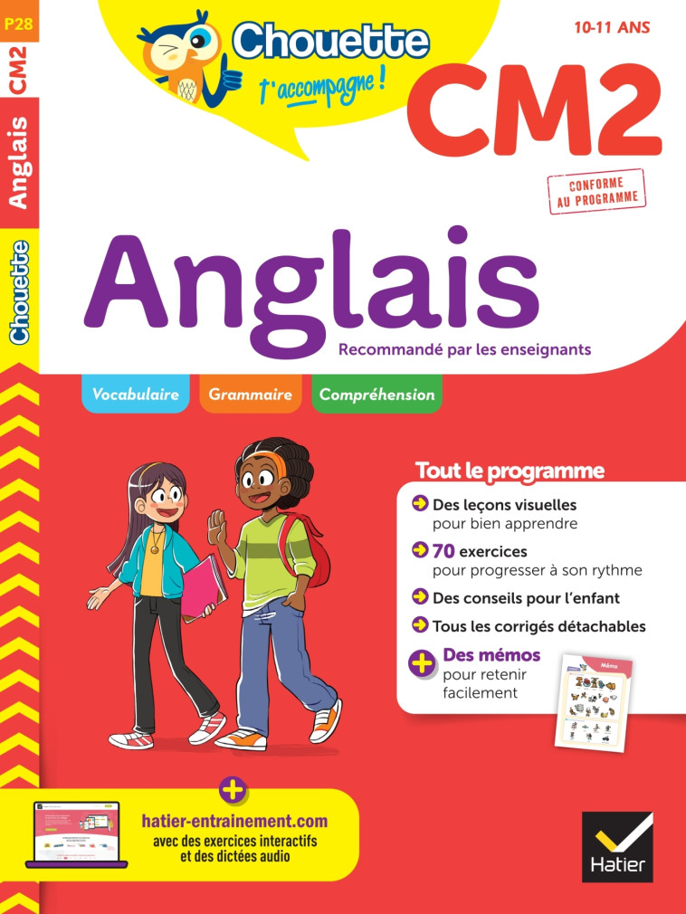 Chouette - Anglais CM2 - Corinne Touati - HATIER