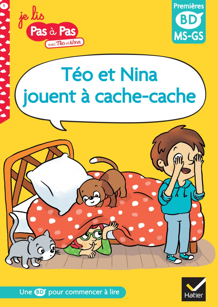 Téo et Nina jouent à cache-cache - Isabelle Chavigny, Corinne Baret - HATIER