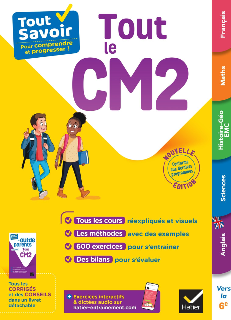 Tout Savoir CM2 - Tout-en-un - Marc Antoine, Bénédicte Idiard, Dominique Marchand, Richard Minguez, André Mul, Corinne Touati - HATIER