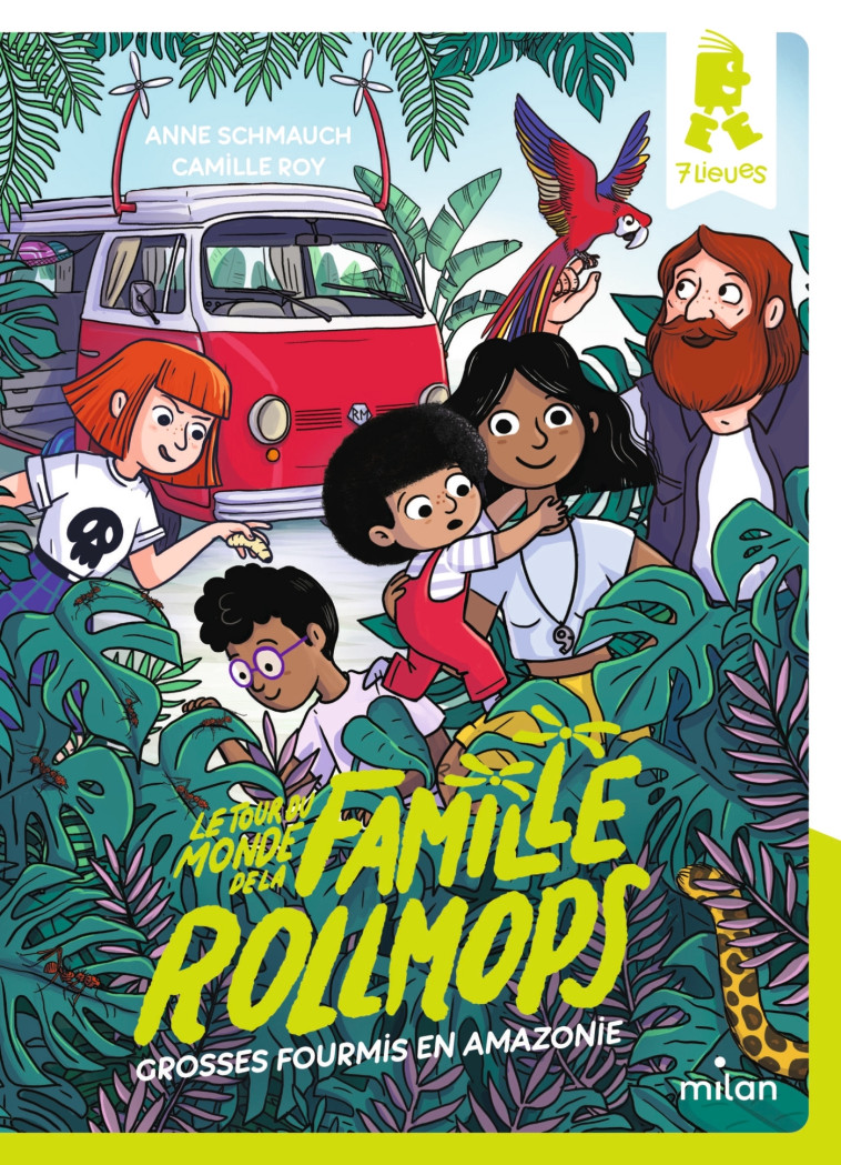 Le tour du monde de la famille Rollmops, Tome 01 - Anne Schmauch, Camille Roy, Anne Schmauch, Camille Roy - MILAN