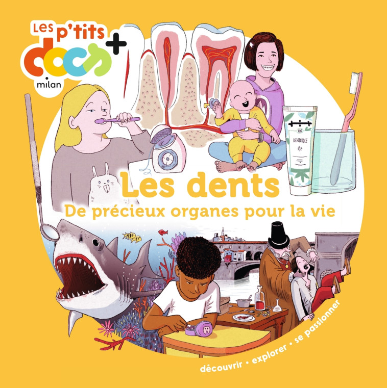 Les dents - Stéphanie Ledu, Sylvain Dorange, Stéphanie Ledu, Sylvain Dorange - MILAN