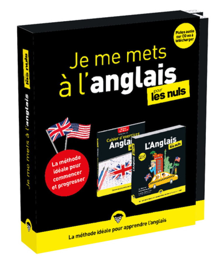 Coffret - Je me mets à l'anglais pour les Nuls, 2e éd - Gail Brenner, Claude Raimond, Claire Costello - POUR LES NULS