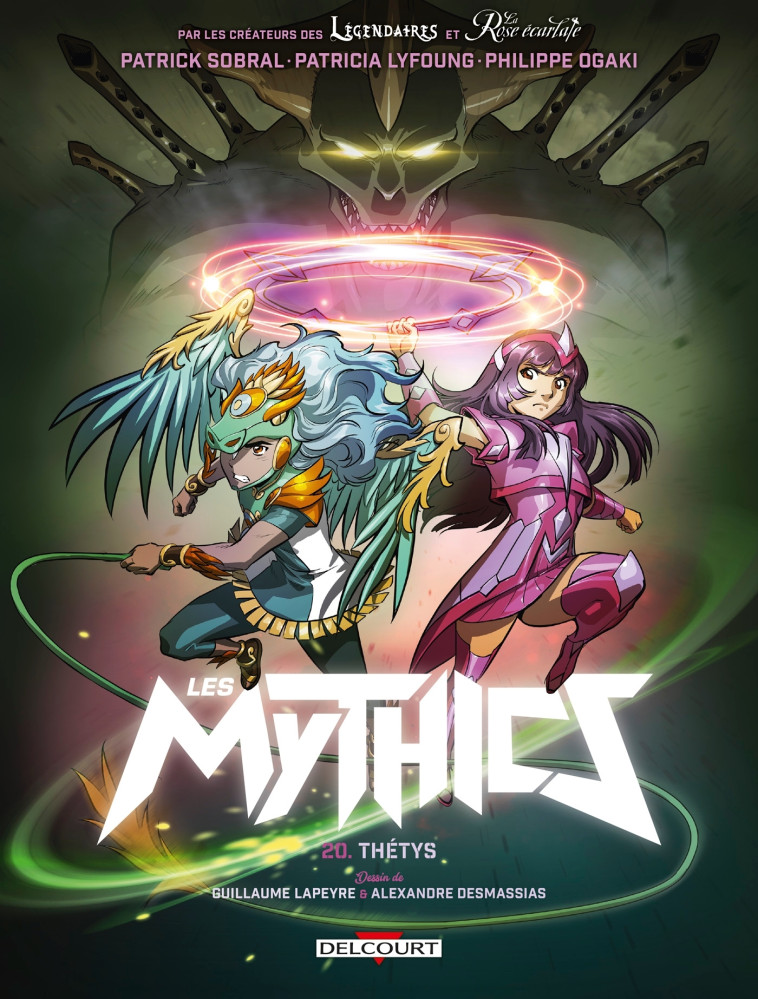 Les Mythics T20 - Patricia Lyfoung, Patrick Sobral, Philippe Ogaki, Guillaume Lapeyre, Alexandre Desmassias - DELCOURT