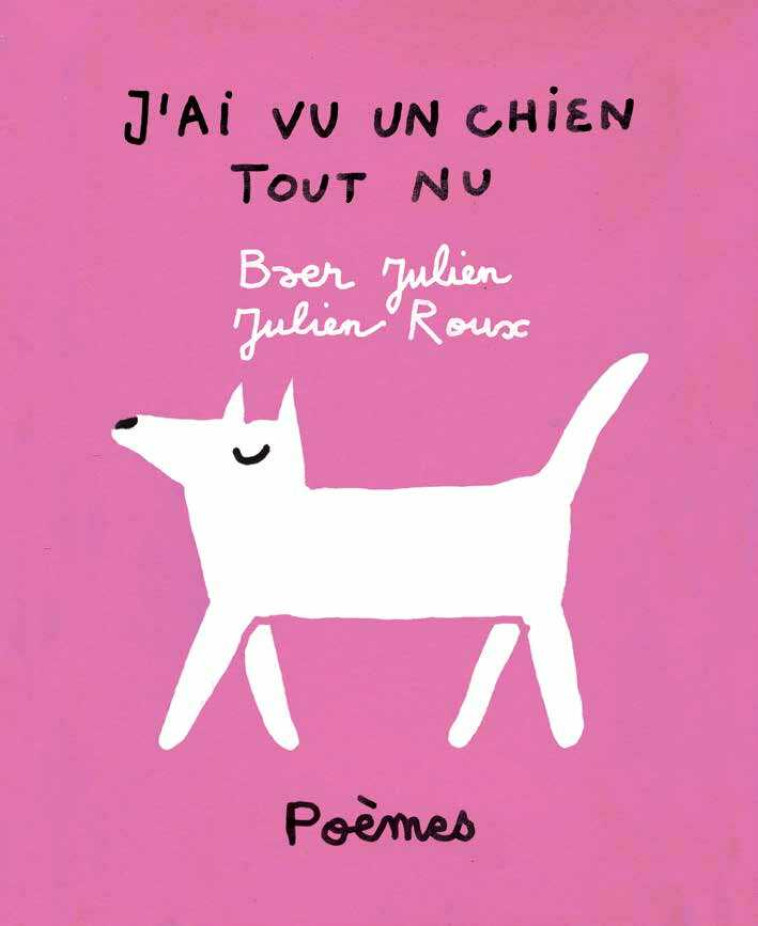 J'ai vu un chien tout nu - Julien Baer, Julien Roux - ETAGERE DU BAS