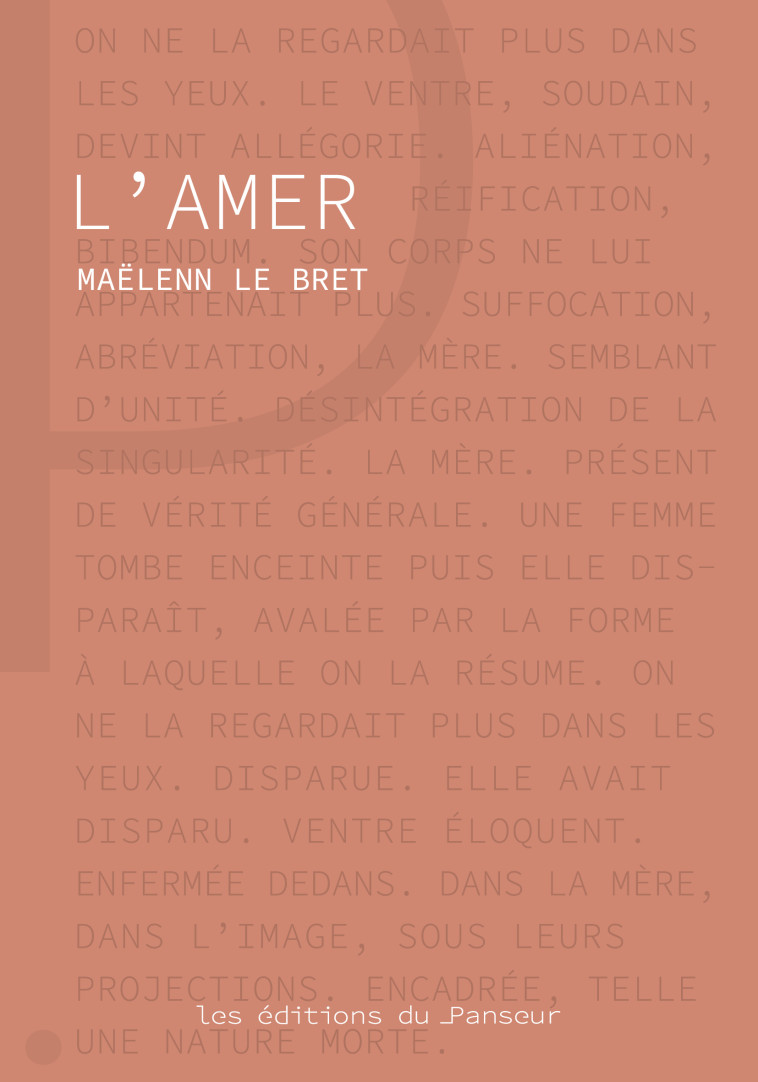 L'Amer - Maëlenn Le Bret - PANSEUR