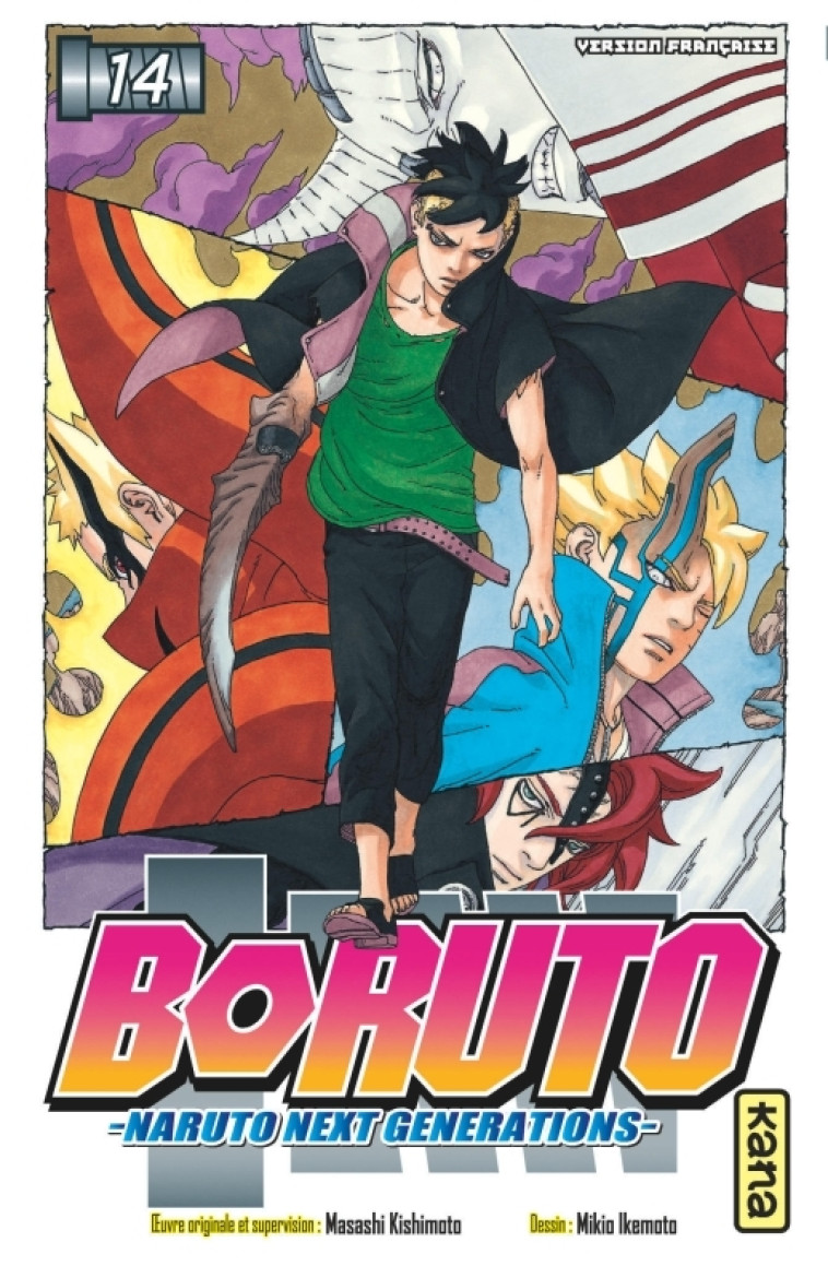 Boruto - Naruto next generations - Tome 14 - Mikio Ikemoto Mikio Ikemoto, Masashi Kishimoto Masashi Kishimoto,  Mikio Ikemoto,  MASASHI KISHIMOTO - KANA