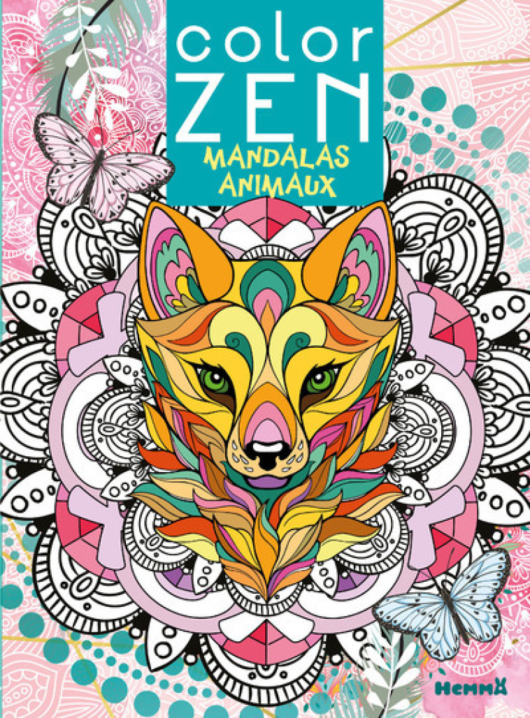 Color Zen - Mandalas animaux - Collectif Collectif - HEMMA