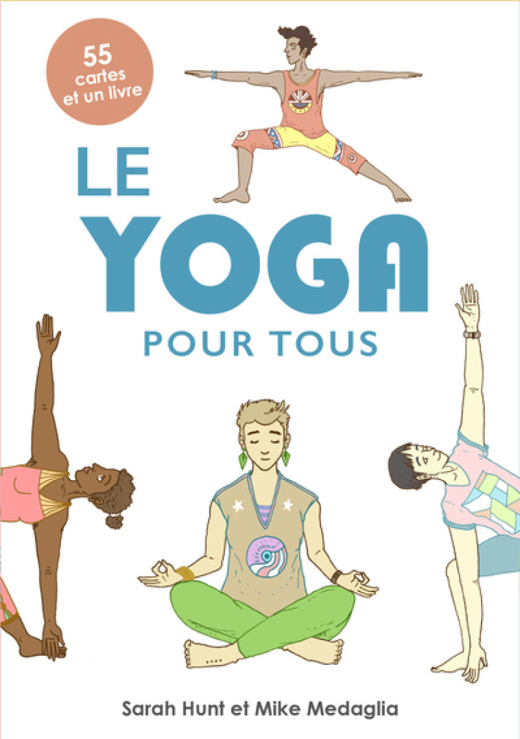 Coffret Le Yoga pour tous - Sarah Hunt, Mike Medaglia, Dominique Zuni - COURRIER LIVRE