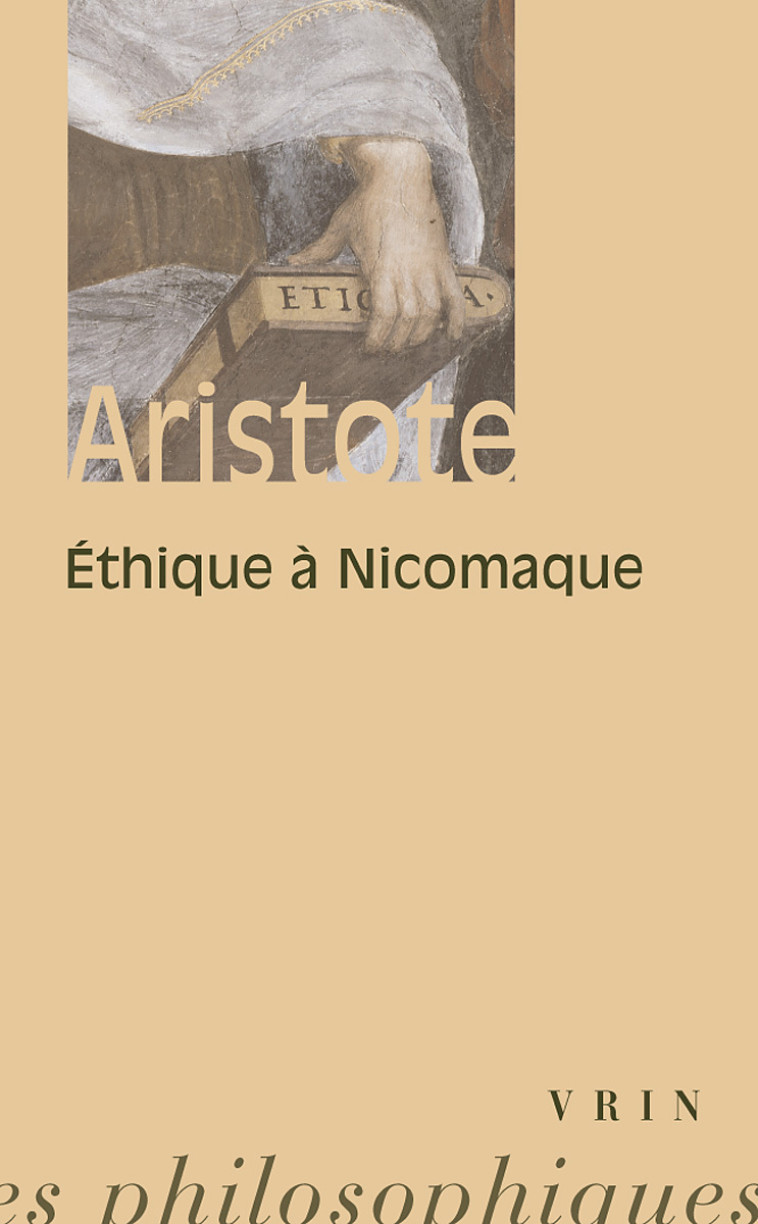 Éthique à Nicomaque - Aristote Aristote, Jules Tricot - VRIN