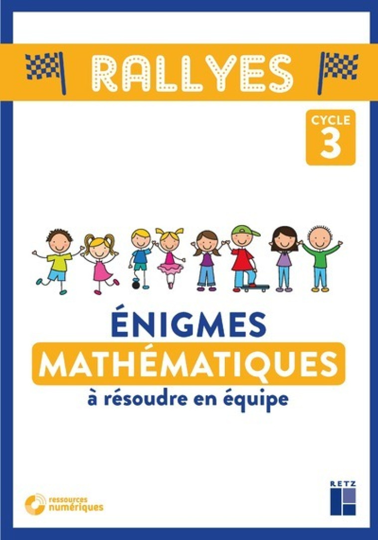 Enigmes maths cycle 3 + CD-Rom - Laurent Giauffret - RETZ