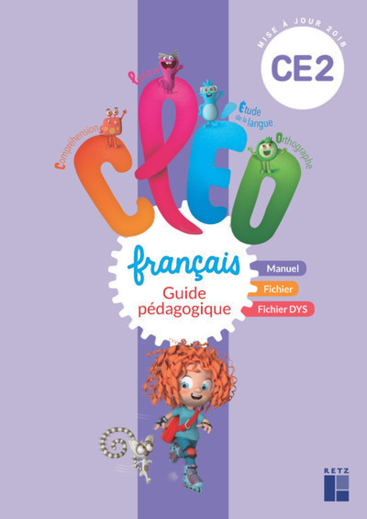 Cléo CE2 - Guide pédagogique du fichier et du Manuel d'entrainement + CD Rom - Programme 2018 - Antoine Fetet - RETZ