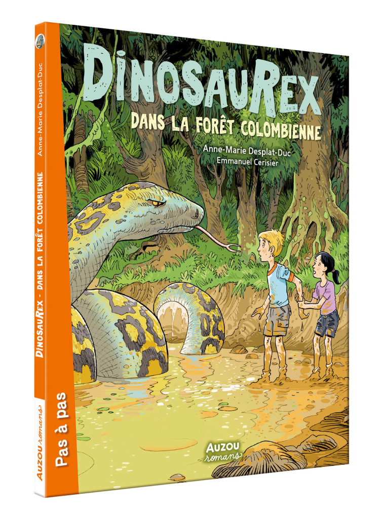 DINOSAUREX - DANS LA FORÊT COLOMBIENNE - Anne-Marie Desplat-Duc, Emmanuel Cerisier - AUZOU