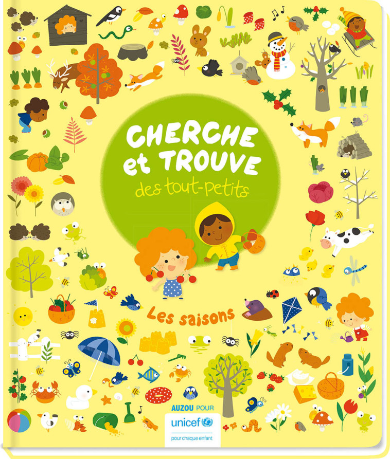 CHERCHE ET TROUVE DES TOUT-PETITS - LES SAISONS - Marie Morey - AUZOU