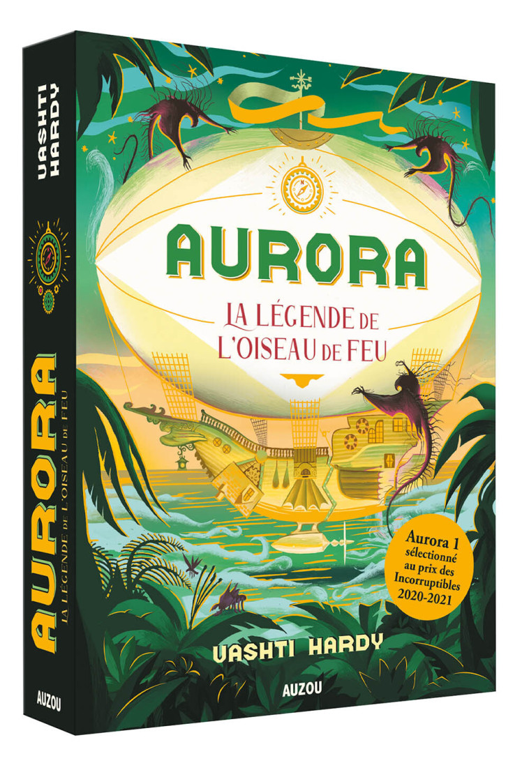 AURORA - TOME 2 - LA LÉGENDE DE L'OISEAU DE FEU - Vashti Hardy, George Ermos, Julie Lopez - AUZOU