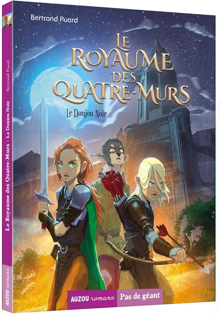 LE ROYAUME DES QUATRE-MURS - LE DONJON NOIR - Bertrand Puard, Nicolas Vallée - AUZOU