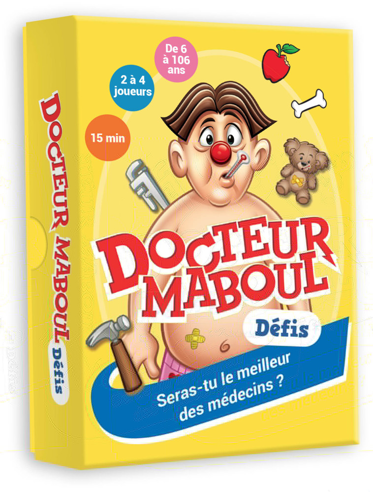 JEUX DE CARTES - DOCTEUR MABOUL - DÉFIS - Collectif Collectif - AUZOU