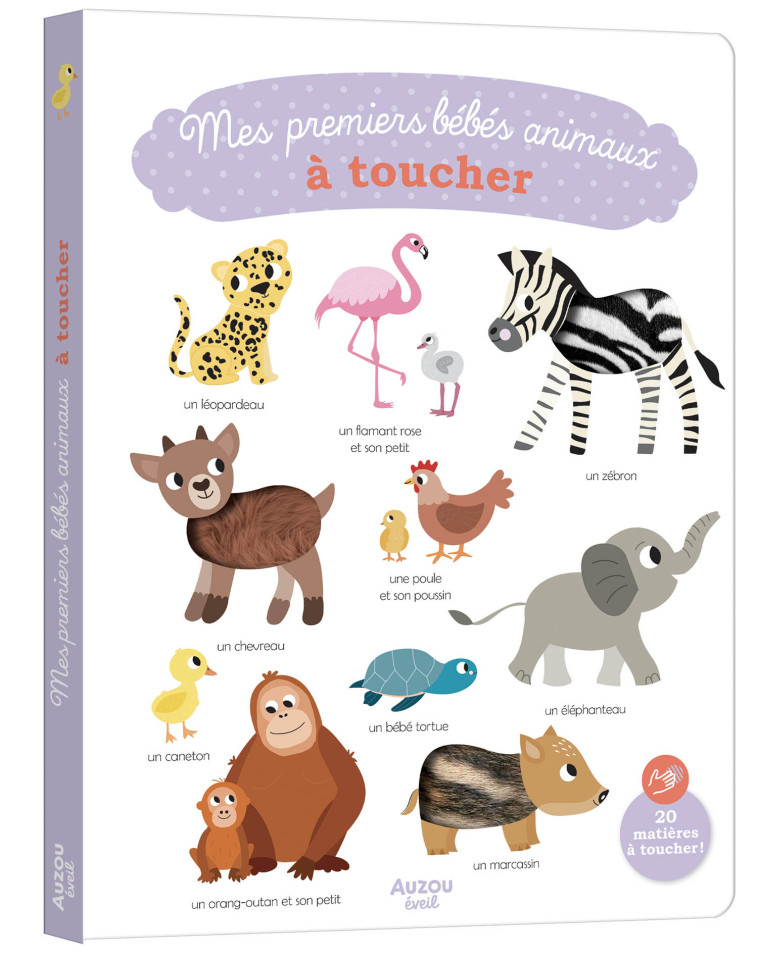 MES PREMIERS BÉBÉS ANIMAUX À TOUCHER - Isabel Aniel - AUZOU