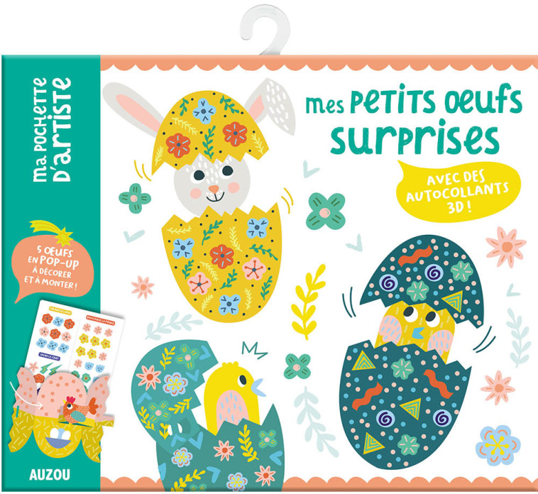 MA POCHETTE D'ARTISTE - MES PETITS OEUFS SURPRISES - MLLE HIPOLYTE MLLE HIPOLYTE - AUZOU