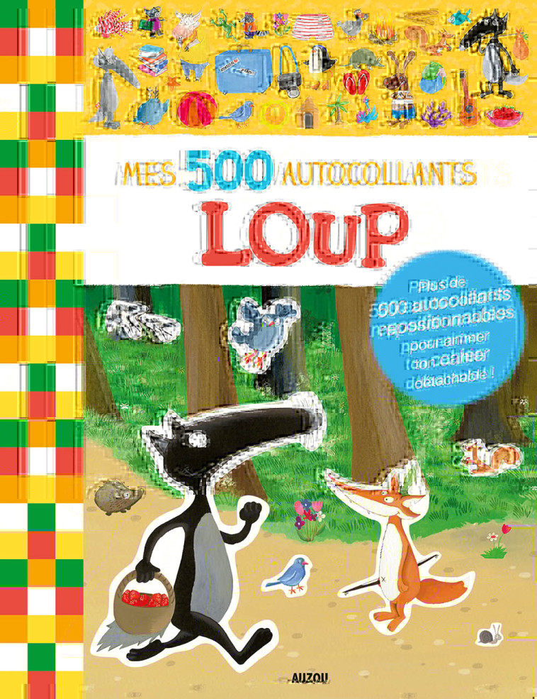 MES TOUT PREMIERS AUTOCOLLANTS - MES 500 AUTOCOLLANTS - LOUP - Orianne Lallemand, Éléonore THUILLIER - AUZOU