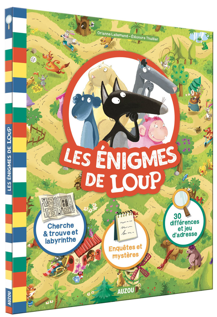 LES ÉNIGMES DE LOUP - Orianne Lallemand, Éléonore THUILLIER - AUZOU