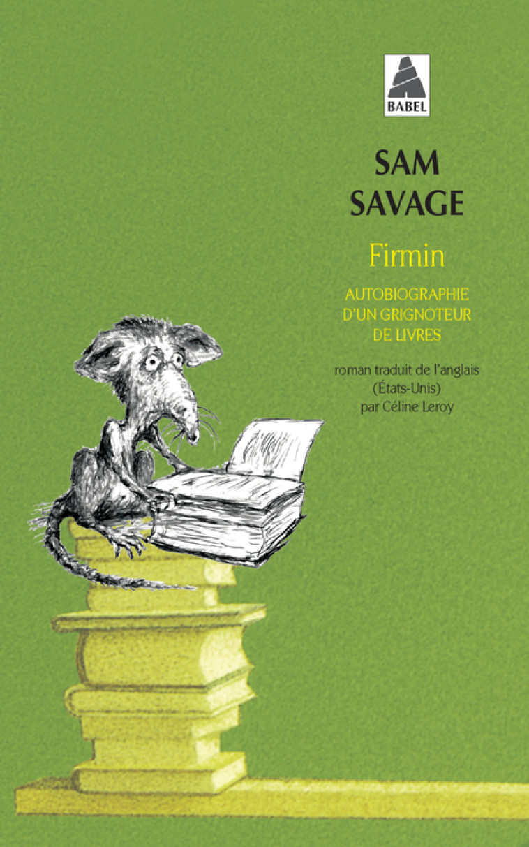 Firmin - Sam Savage, Céline Leroy - ACTES SUD