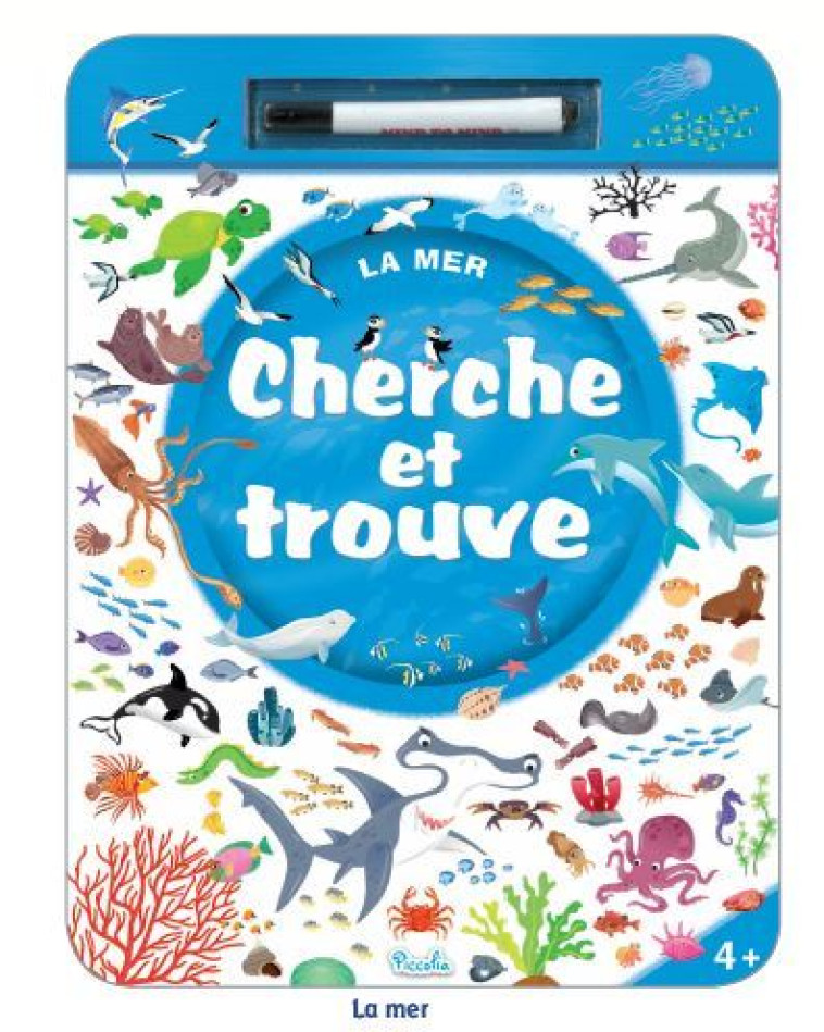 La mer - Cherche et trouve  - Valentina Belloni - PICCOLIA