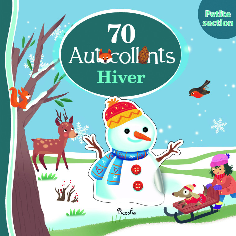 Hiver 70 autocollants - Maurizio RUBINO - PICCOLIA