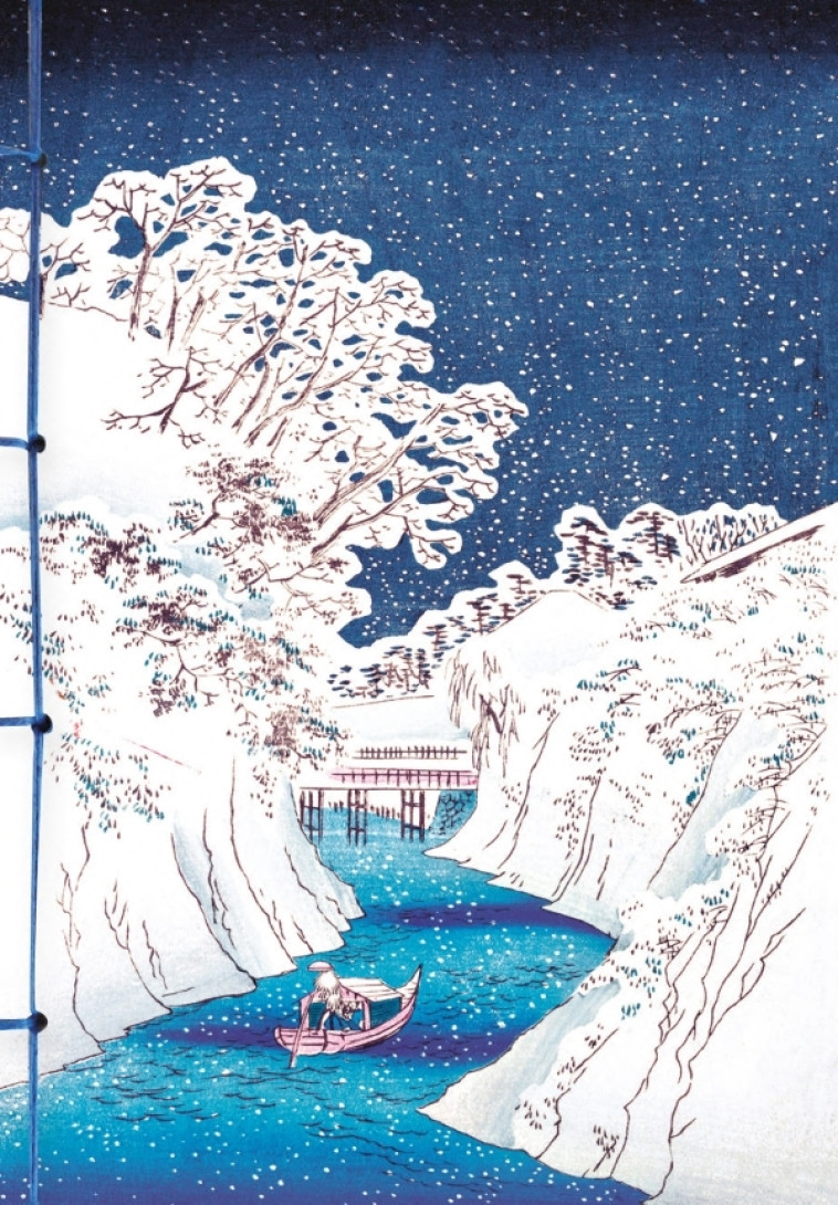 Carnet Hazan La neige dans l'estampe japonaise 12 x 17 cm (papeterie) - XXX - HAZAN