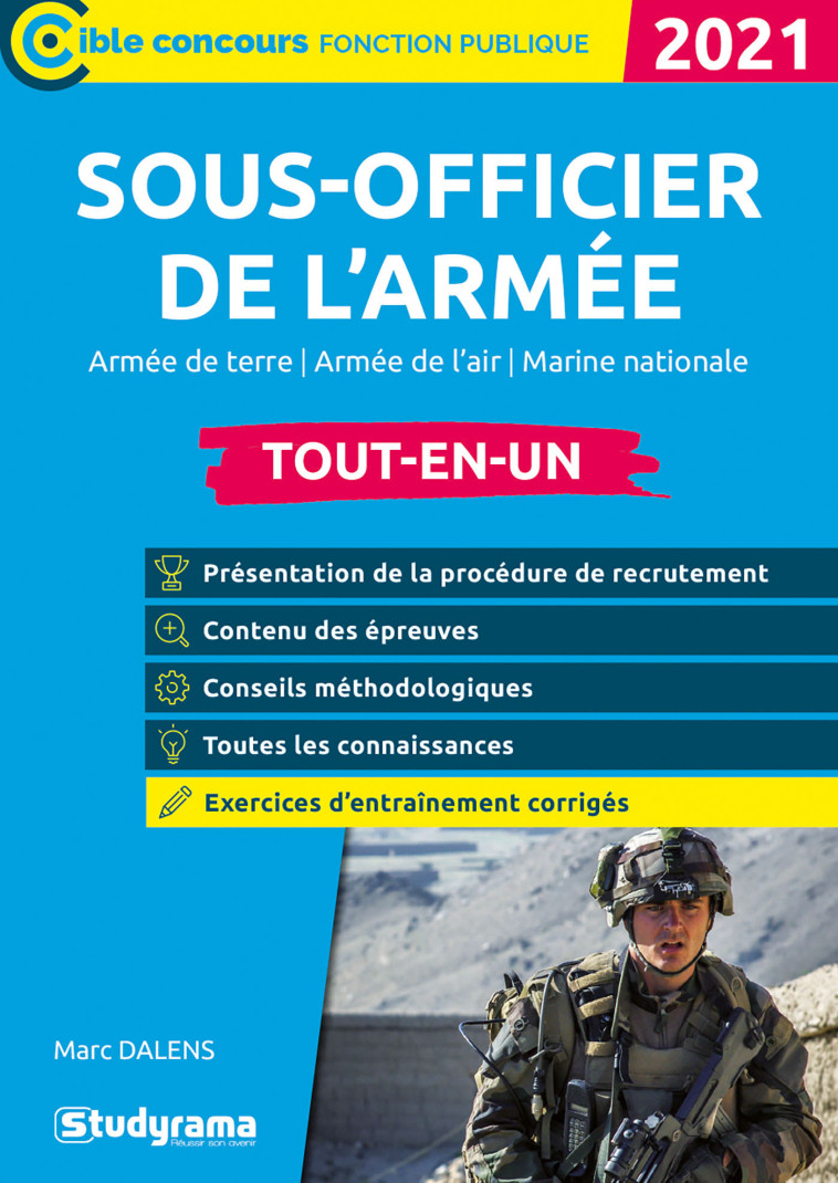 Sous-officier de l'armée - Marc Dalens - STUDYRAMA