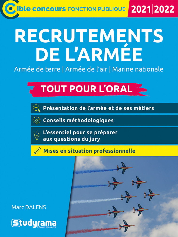 Recrutements de l'armée - Marc Dalens - STUDYRAMA