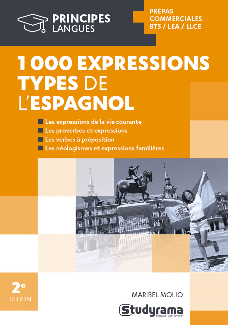 1 000 expressions types de l'espagnol - MARIBEL MOLIO - STUDYRAMA