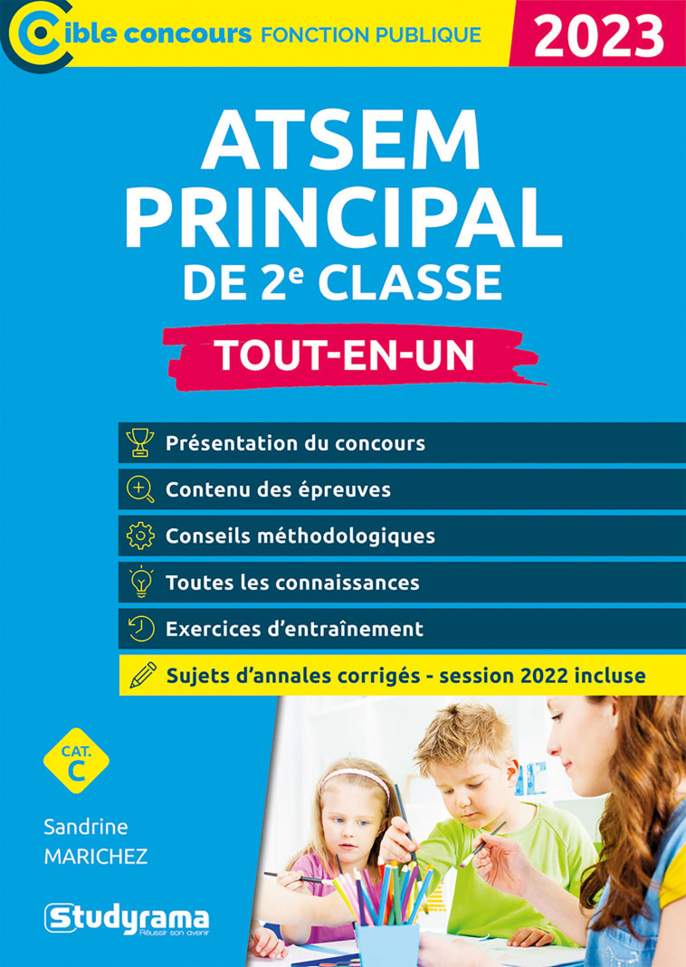 ATSEM principal de 2e classe – Tout-en-un - SANDRINE MARICHEZ - STUDYRAMA