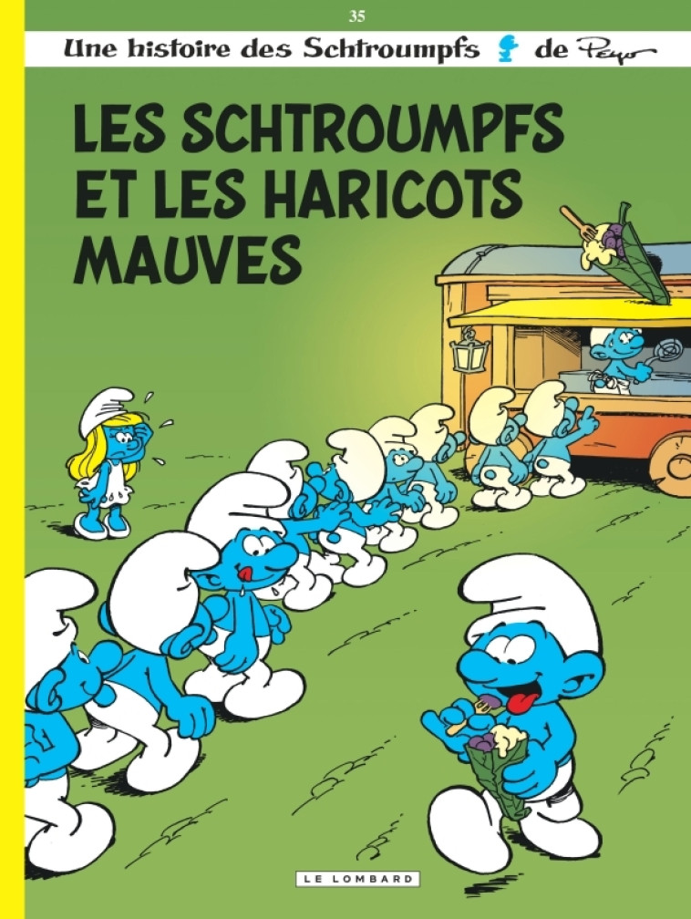 Les Schtroumpfs Lombard - Tome 35 - Les Schtroumpfs et les haricots mauves - Garray Garray, Peyo Peyo, Culliford Thierry Culliford Thierry, JOST Alain JOST Alain,  Garray,  PEYO,  Culliford Thierry,  JOST Alain - LOMBARD