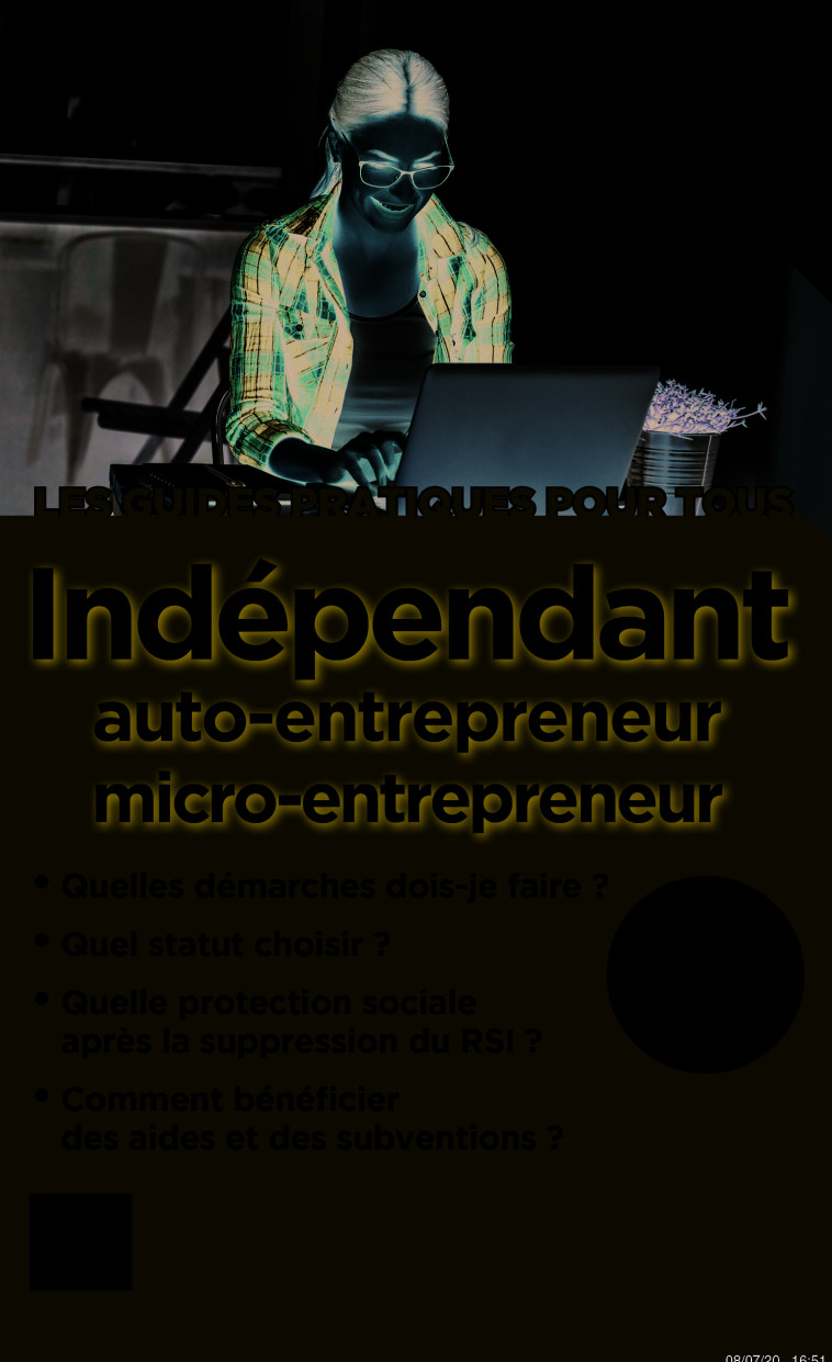 Indépendant, auto-entrepreneur, micro-entrepreneur 2021 - Dominique Serio - PRAT EDITIONS