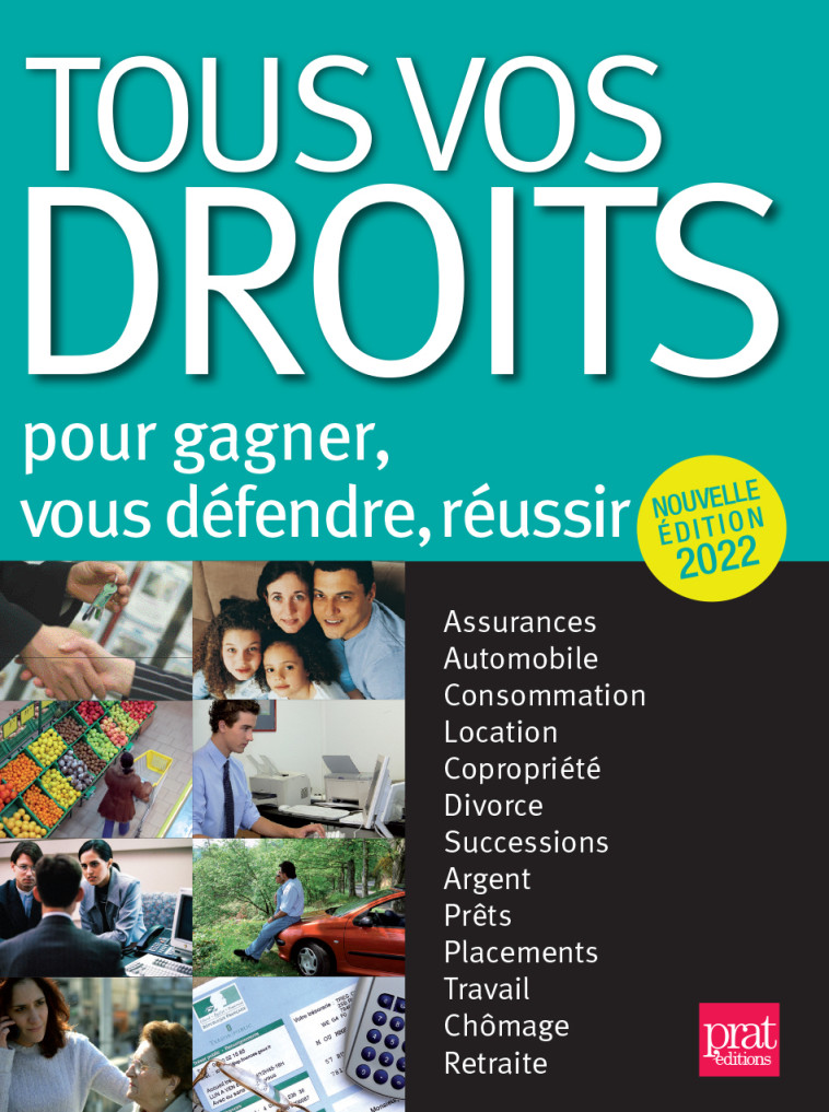 Tous vos droits 2022 -  Collectif - PRAT EDITIONS