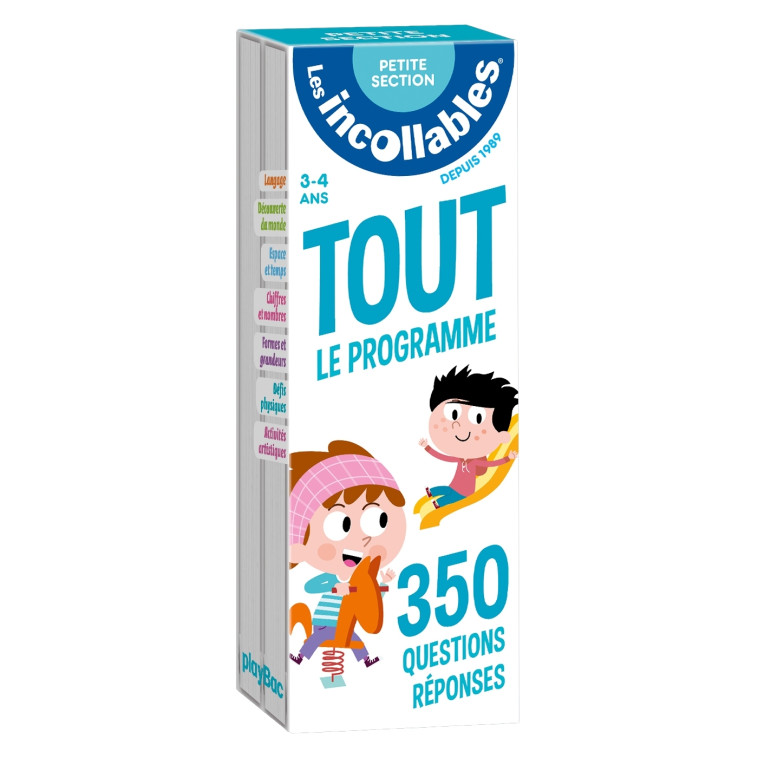 Les incollables - Tout le programme de la petite section - 3/4 ans - XXX - PLAY BAC