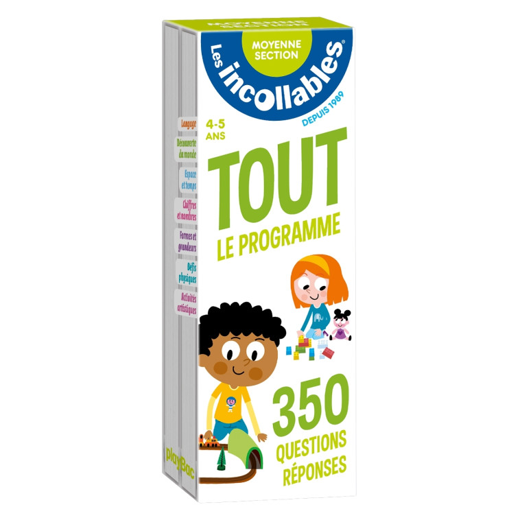 Les incollables - Tout le programme de la moyenne section - 4/5 ans - XXX - PLAY BAC