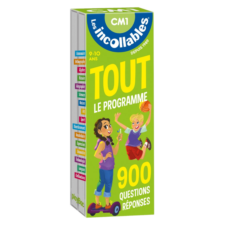 Les incollables - Tout le programme du CM1 - 9/10 ans - XXX - PLAY BAC